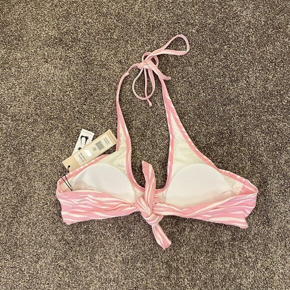 BCBGeneration Women's Convertible Bra Bikini Swimsuit Top Size XS Pink NWT $66 - Picture 6 of 12